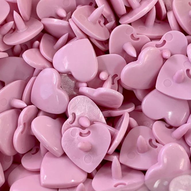 Hovedbilde KAM hjerte medium rosa B57