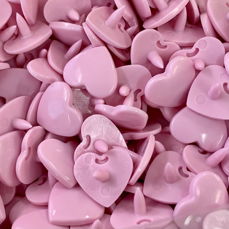 KAM hjerte medium rosa B57