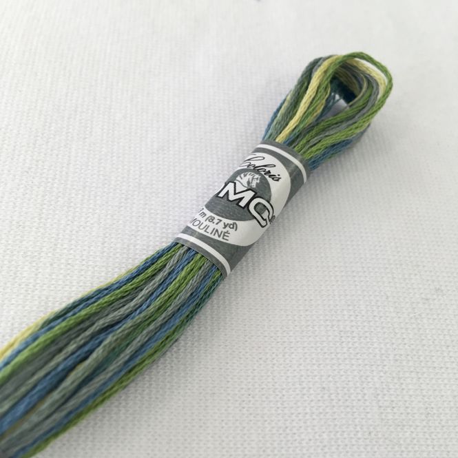 Hovedbilde broderigarn melert 4506