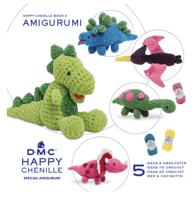 Hovedbilde Hefte amigurumi Dinosaur