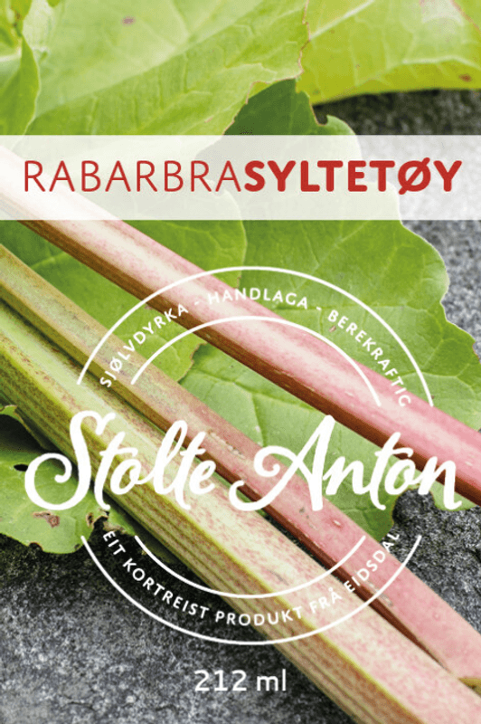 Stolte Anton Rabarbrasyltetøy