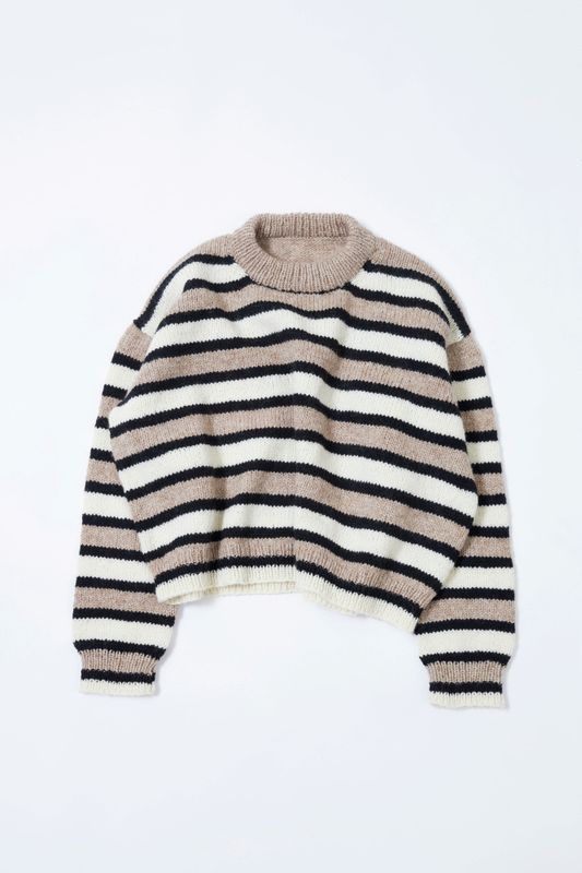452 Uni stripegenser C garnpakke