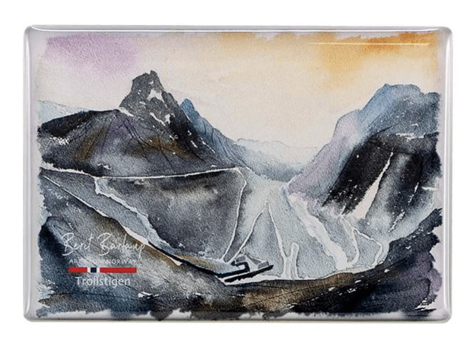 Hovedbilde Magnet med Trollstigen (Berit ...