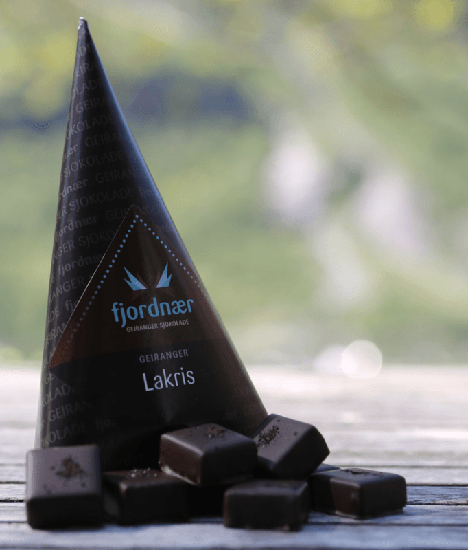 Geiranger sjokolade salt karamell kremmerhus